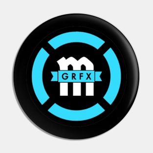 mac.grfx official logo Pin