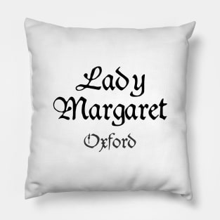 Oxford Lady Margaret College Medieval University Pillow