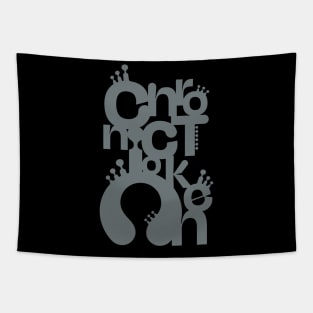 Gray CHT Alt Logo Tapestry