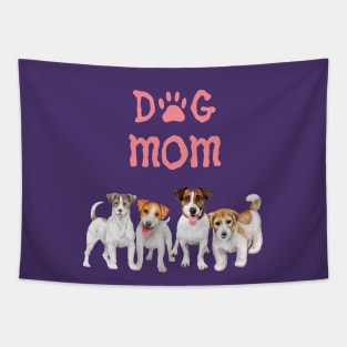 Jack Russell Terrier Dog Mom Tapestry