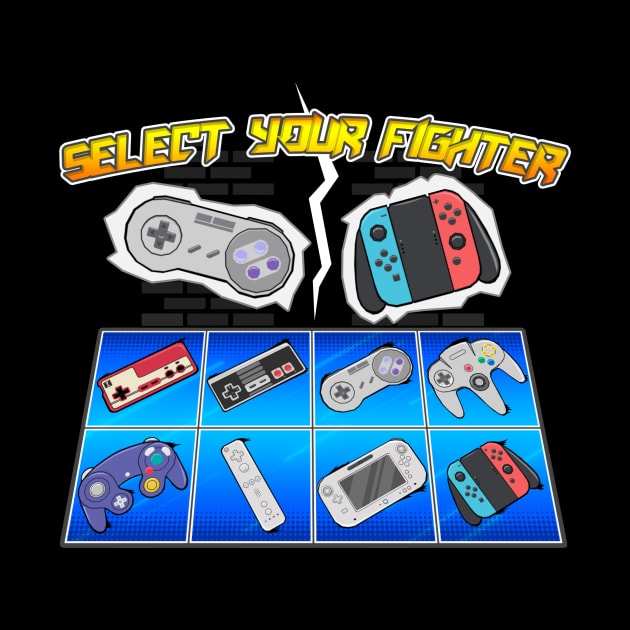 Select your Fighter - Controllers w/o Screen by Kritter