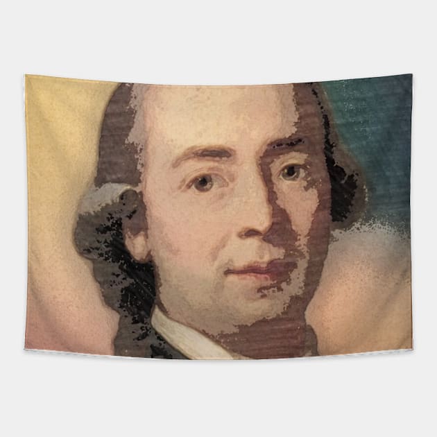 Johann Gottfried Herder Portrait | Johann Gottfried Herder Artwork 3 Tapestry by JustLit