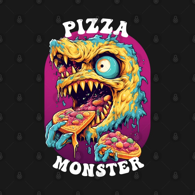 Pizza Monster by Obotan Mmienu