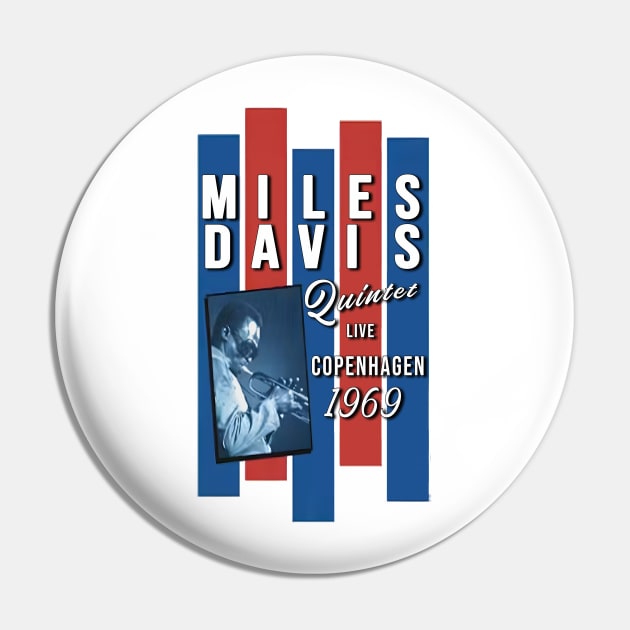 Miles Davis Vintage Pin by Foxt