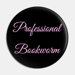 Professional Bookworm 2 Pin