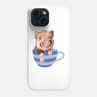 Teacup Pig Phone Case