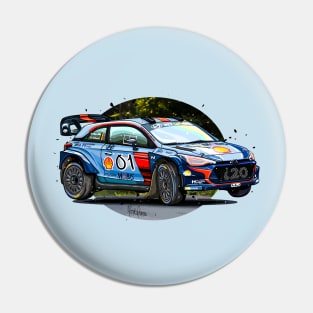 Hyundai i20 WRC - Thierry Neuville Pin