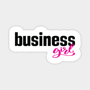 Business Girl Magnet