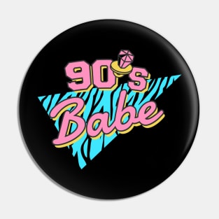 90s Girl Pin