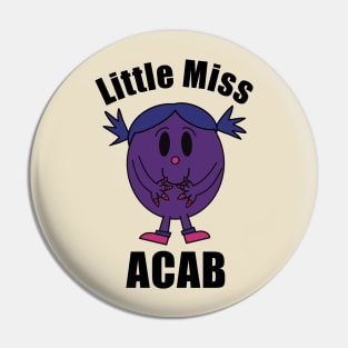 Little Miss ACAB Pin