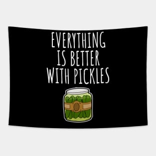 Everything is better with pickles Tapestry