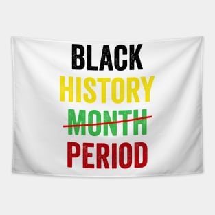 Black History Month Period African American Pride Apparel Tapestry