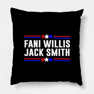 Fani Willis Jack Smith For President 2024 Pillow