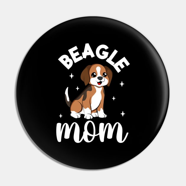 Beagle Mom - Beagle Pin by Modern Medieval Design