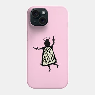 Dancer Cave Person Phone Case