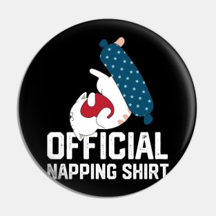 official napping shirt Pin