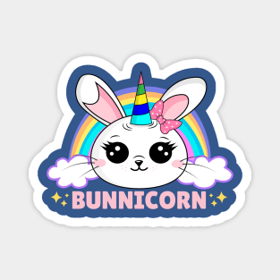 Bunny Unicorn Magnet