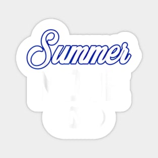 Summer Mode On T-Shirt Magnet