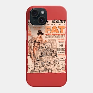 50s Vintage No Diet No Baths No Exercise Phone Case