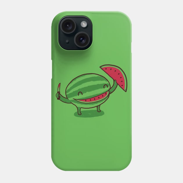 HAPPY SLICE OF LIFE Phone Case by Randyotter