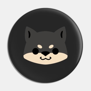 Black and Tan Shiba Inu Pin