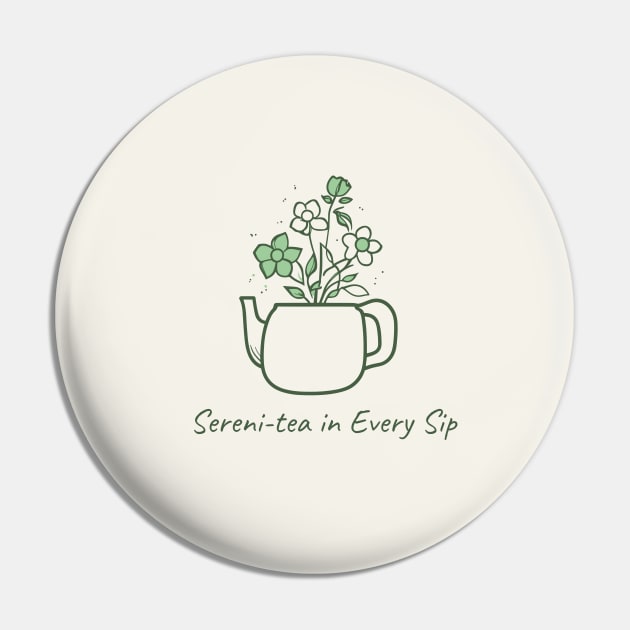 Sereni-tea in every slip - green tea and flowers Pin by craftydesigns