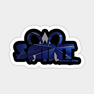 Saint Aries Logo V.2 Magnet