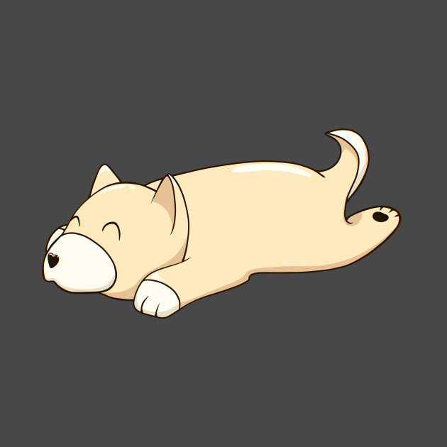 Doggo Puppy Sploot by SkullFern