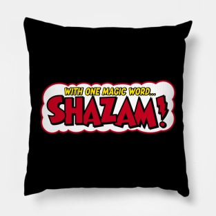 SHAZAM! - With one magic word (front/back print) Pillow