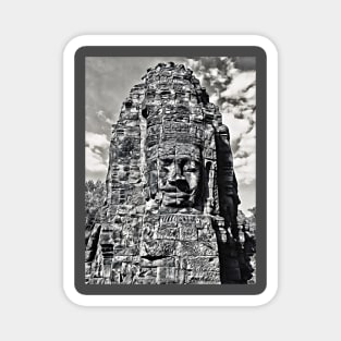 Smiling Buddha Temple Magnet