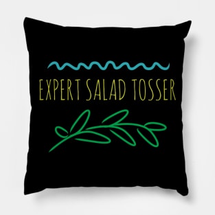 Expert Salad Tosser Pillow