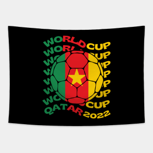 Cameroon Football Tapestry