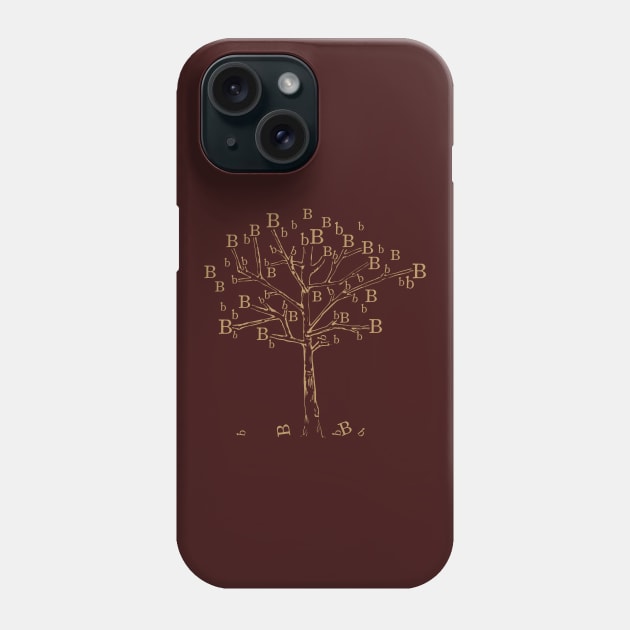 b-tree Phone Case by HappyNerdShirts