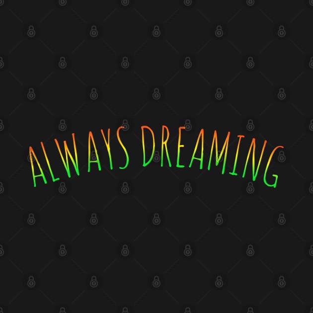 Dreaming t-shirt designs by Coreoceanart