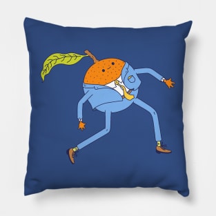 Orange Man Pillow