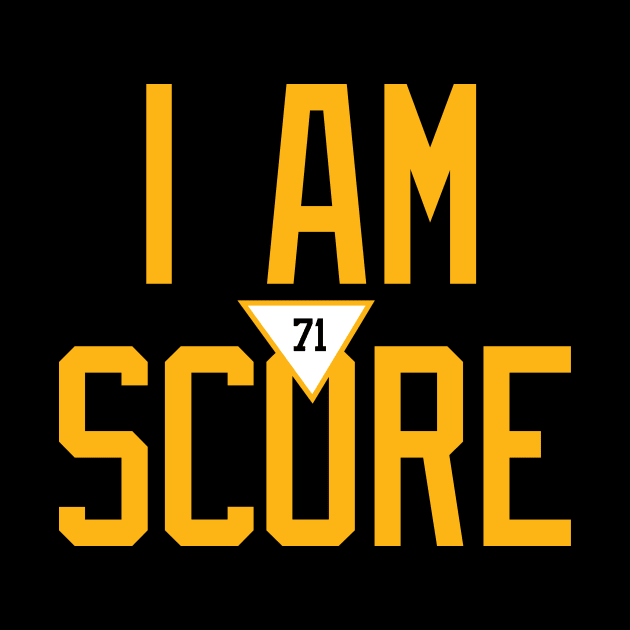 Evgeni Malkin, I Am Score - Pittsburgh Penguins by Merlino Creative