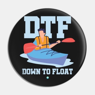 Kayak Canoe Canoeing Kayaking Rafting Gift Idea Pin