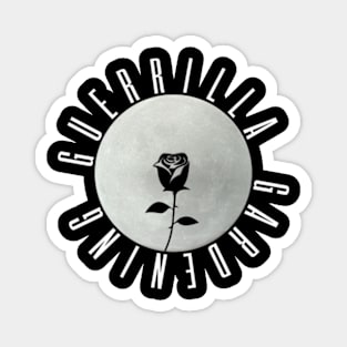 Guerrilla Gardening Rose Moon Magnet