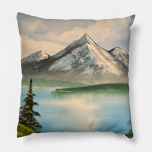 Peaceful Mountain Pillow