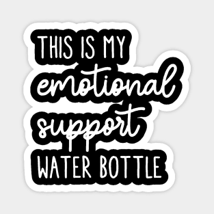 Emotional Support Water Bottle Please Do Not Pet Magnet