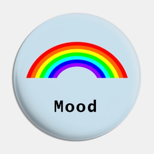 Mood Rainbow Pin