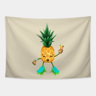 Pineapple Tapestry