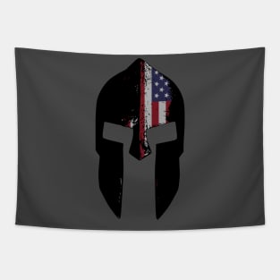 spartan helmet Tapestry