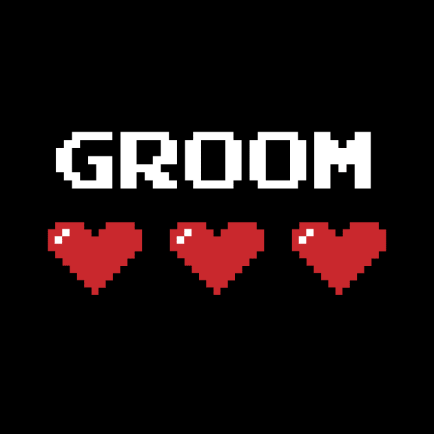 Groom Pixel Heart by fishbiscuit