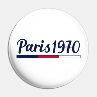 Paris 1970 Pin