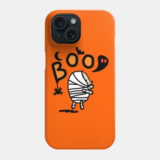 Mochie - Boo Happy Halloween Phone Case