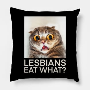 Lesbians Eat What? Pillow
