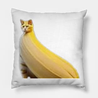 Banana cat Pillow