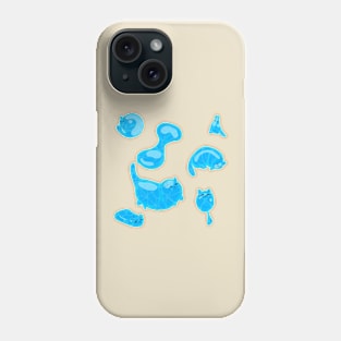 Water cat family! Phone Case