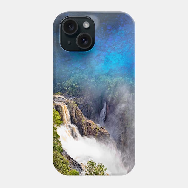 Beautiful Barron Falls Phone Case by hereswendy